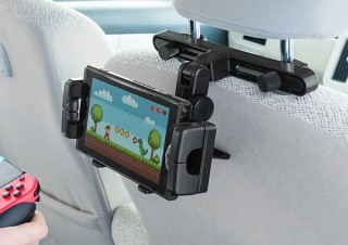 サンワサプライ、Nintendo Switchやスマホを設置できるヘッドレスホルダーを発売