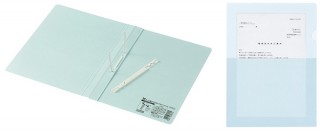 コクヨ、すべて紙製のフラットファイルと窓付きペーパーホルダーを発売
