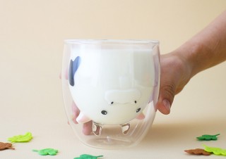 アイワ工業、ダブルウォールグラスより2021年の干支「うし」を発売