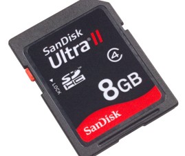 サンディスク、ウルトラIISDHCカードシリーズの8GBモデル