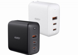 AUKEY、高出力で充電できるPD充電器「Omnia Mix3」「Omnia Mix4」発売