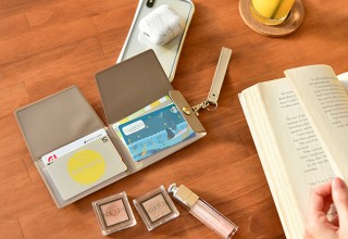 ICカードケースがマスク保管場所になる！ 「カードケースにもなるお洒落なマスクケース」