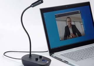 サンワサプライ、スピーカーとマイクが一体型のUSBスピーカーフォンを発売