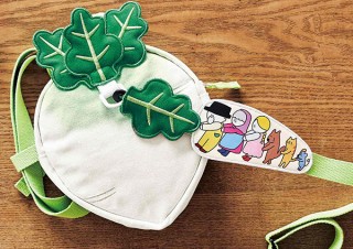 フェリシモ、「大きなカブ」を再現した子ども用ハーネス付きリュックを発売