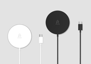 MagSafe充電にも対応する！マグネット式ワイヤレス充電器「Wireless Fast Charger 15W」