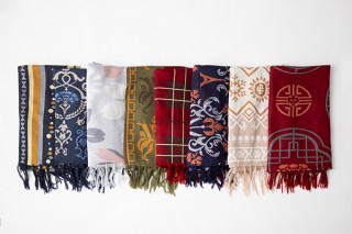 擬人化アニメ「ヘタリア」より、伊、独、米、英、仏、露、中、日本をイメージしたあったかスカーフが登場