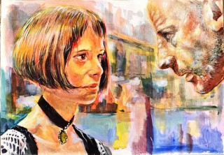 好きな映画を題材として心に残ったシーンを描いて応募できる「映画感想画コンテスト」