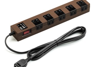 サンワサプライ、アダプタ同士が干渉しづらいスリムな10個差込口の電源タップを発売