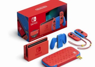 マリオの服と同じ配色の「Nintendo Switch マリオレッド×ブルー セット」発売
