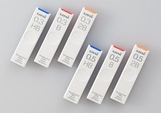 三菱鉛筆、こすれに強いので何度も見返すノートが汚れにくいシャープ替芯『uni』を発売