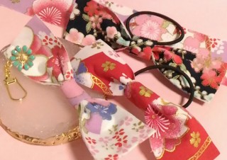 サン宝石、プチプラで気軽にハンドメイドを楽しめる「和風リボンパーツ手作りキット」
