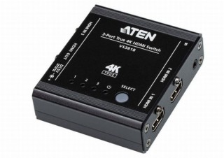 3台のHDMIデバイスを1台のモニターに切替表示できる「超小型スイッチャー」発売