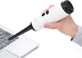 サンワサプライ、風量を3段階に調整できる充電式電動エアダスターを発売