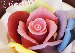 花恋人、バラやガーベラを再現した花形チョコレートを発売
