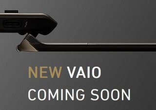 VAIO、ディスプレイが180度開く新しいノートパソコンのティザーサイト公開