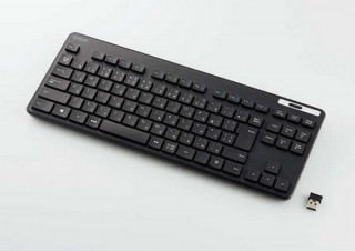 エレコム、軽い打ち心地で抗菌仕様の「薄型キーボード」2タイプを新発売