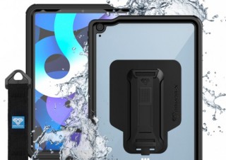 FOX、ハンドストラップやスタンド機能を搭載した防水・防塵・耐衝撃iPad Airケースを発売
