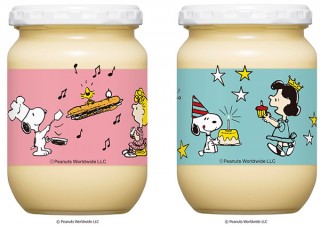 キユーピー、「ピーナッツ」キャラをデザインした「キユーピー　マヨネーズ・スヌーピー(瓶)」の新柄を発売