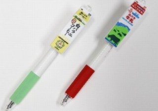 ヴィレヴァン、鳥取のソウルドリンク“白バラ”がくっついたボールペン発売