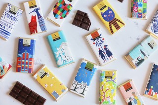 新世、フェアトレードで購入したカカオ豆を使ったアートパッケージチョコレート「Chocola Meets」を発売