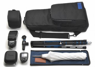ニッシン、オフカメラ・ストロボ撮影に必要な機材をセットにしたバッグ付き入門キットを発売