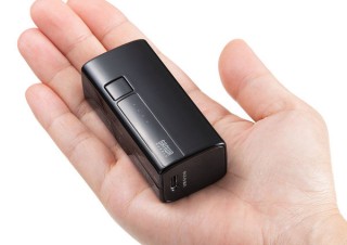 サンワサプライ、Type-C対応で容量5,000mAhのモバイルバッテリー「BTL-RDC21BK」