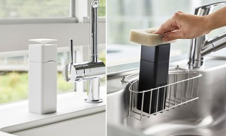 山崎実業、食器洗いに便利な「片手で出せるディスペンサー タワー」などを発売