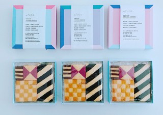 【お菓子連載・甘いときめき、小さな宝箱】第14回「efuca.」ネコ、イヌ、ヒト……、絵柄もぜんぶ“生地”でできた愛らしいクッキーが人気！