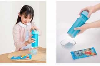 「ガリガリ君」をフワフワのカキ氷にできる製造機『おかしなカキ氷ガリガリ君』発売