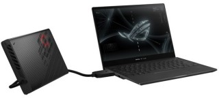 ASUS、13.4型モバイルゲーミングノートPCと外付けGPUを発売