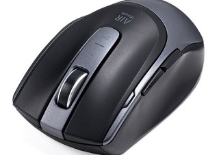 サンワサプライ、ジャイロセンサーを搭載した空中で操作できるBluetoothマウスを発売