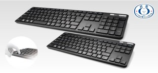 エレコム、最大3台のマルチペアリングに対応した薄型Bluetoothキーボード2機種を発売