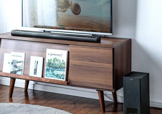 サンワサプライ、最大200W高出力に対応したシアターバーとサブウーハーのセットを発売