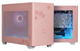 Cooler Master、2種類のサイドパネルが付属する桜デザインのPCケースを発売