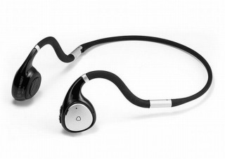 サンワサプライ、耳をふさがず“ながら聴き”に最適な「骨伝導ヘッドセット」発売
