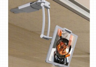 MEDIK、キッチンの空中にタブレットを固定できる「スタンド＆ホルダー」発売