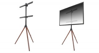 JAPANNEXT、最大65インチまでのディスプレイに対応したトライレッグ式スタンドを発売