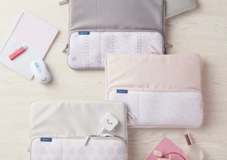 エレコム、13.3型までのノートパソコンを収納できる“北欧柄風”のインナーケースを発売