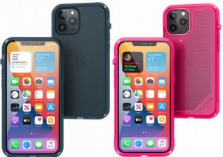 トリニティ、iPhone12ケースに渋めの緑・青、派手めのピンク・ブルー・イエローを追加