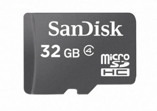 サンディスク、32GBのmicroSDHCカードを発売