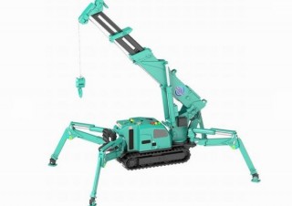 一部で人気の“かにクレーン”を組み立てキットで再現、グッドスマイルカンパニーから