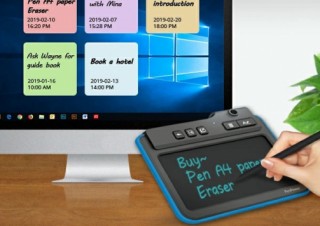 ミスターカード、手書きの文字やイラストを取り込める電子メモパッドを発売
