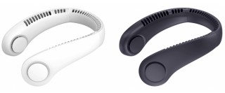 エレス、髪の毛を巻き込みにくいブレードレス仕様の充電式ネックファンを発売