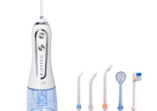 サンコー、5種類のノズルが付属するUSB充電式の口腔洗浄器を発売