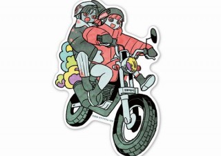 タケウチリョースケが描くキュートでアクティブなゾンビグッズ、ヴィレヴァンで再販決定