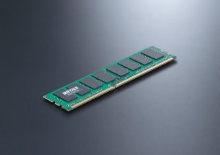 DDR3 1333MHｚ動作に対応したメモリモジュール