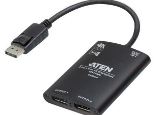 ATENジャパン、4K信号を2台のディスプレイに出力するDisplayPort分配器を発売
