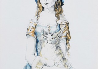“素晴らしき乳白色”で有名なエコール・ド・パリの代表的な画家の作品の展示販売「藤田嗣治作品展」
