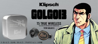 オンキヨー、Klipschの完全ワイヤレスイヤホンの「ゴルゴ13」コラボモデルの予約販売を開始