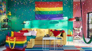 イケア、多様性を尊重するレインボーカラーのバッグを発売